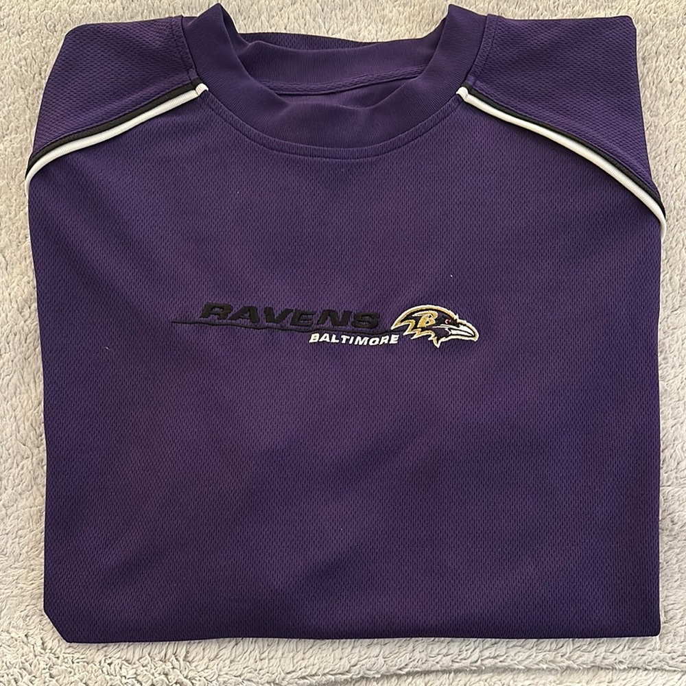 Vintage Baltimore Ravens Purple t shirt XXL